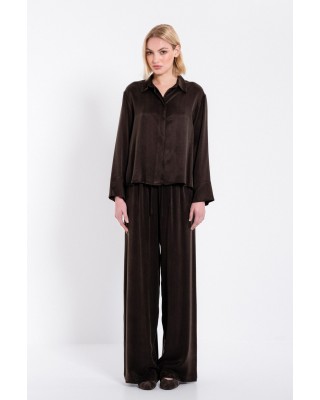 Γυναικεία παντελόνα cupro viscose - Philosophy TR44488 Γυναικεία παντελόνα cupro viscose - Philosophy TR44488