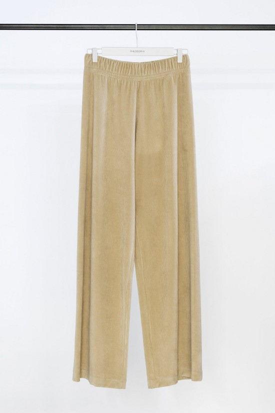 Γυναικεία κοτλέ wide leg παντελόνα - Philosophy TR44498 Γυναικεία κοτλέ wide leg παντελόνα - Philosophy TR44498