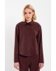 Γυναικείο cropped πουκάμισο twill stretch - Philosophy SH77249
