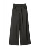 Γυναικείο δερμάτινο παντελόνι wide leg - Philosophy TR44545