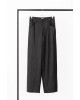 Γυναικείο δερμάτινο παντελόνι wide leg - Philosophy TR44545