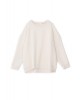 Γυναικείο εκρού oversized φούτερ - Philosophy BL12009 Γυναικείο εκρού oversized φούτερ - Philosophy BL12009