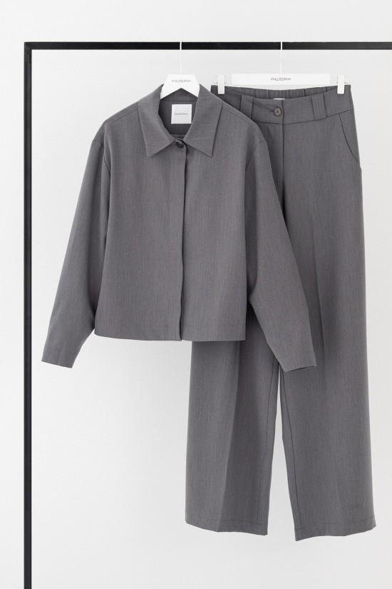 Γυναικείο cropped σακάκι - Philosophy JK88157