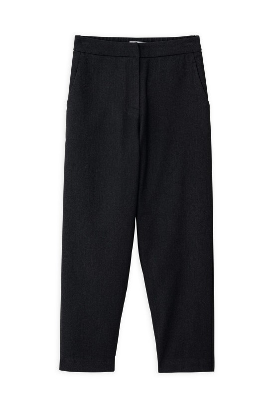 Γυναικείο μαύρο παντελόνι twill T/R regular - Philosophy TR44493 Γυναικείο μαύρο παντελόνι twill T/R regular - Philosophy TR44493
