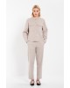Γυναικείο μαύρο παντελόνι twill T/R regular - Philosophy TR44493 Γυναικείο μαύρο παντελόνι twill T/R regular - Philosophy TR44493