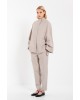 Γυναικείο μαύρο σακάκι twill TR - Philosophy JK88149