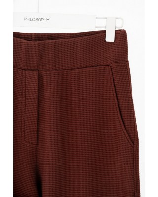 Γυναικείο παντελόνι futter waffle - Philosophy TR44559