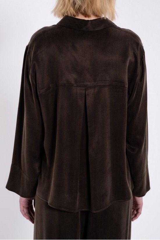 Γυναικείο πουκάμισο cupro viscose - Philosophy SH77247 Γυναικείο πουκάμισο cupro viscose - Philosophy SH77247