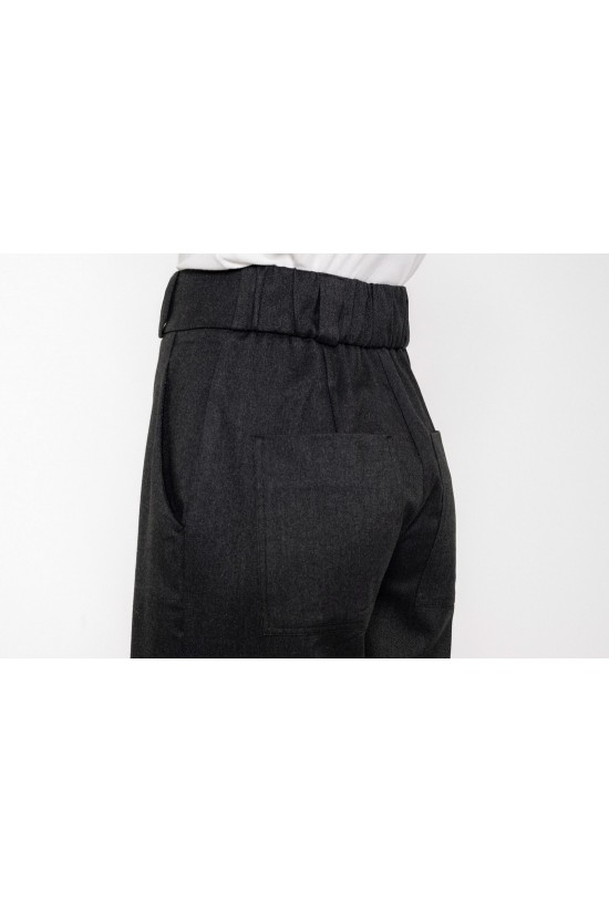 Γυναικείο ψηλόμεσο παντελόνι twill T/R Wide Leg - Philosophy TR44539