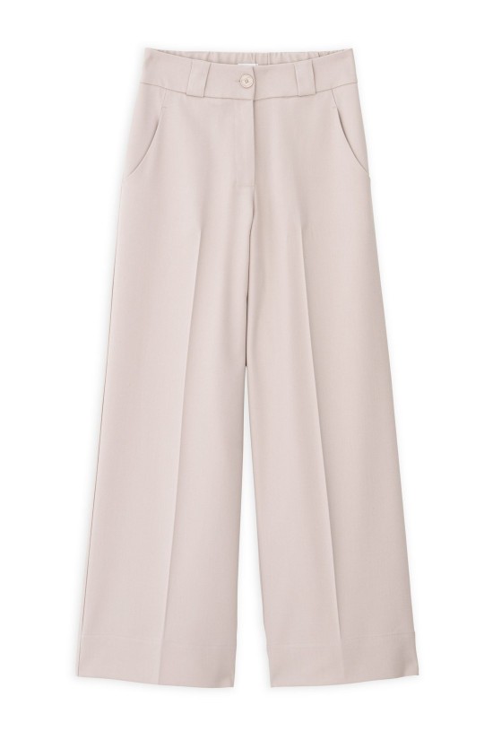 Γυναικείο ψηλόμεσο παντελόνι twill T/R Wide Leg - Philosophy TR44539