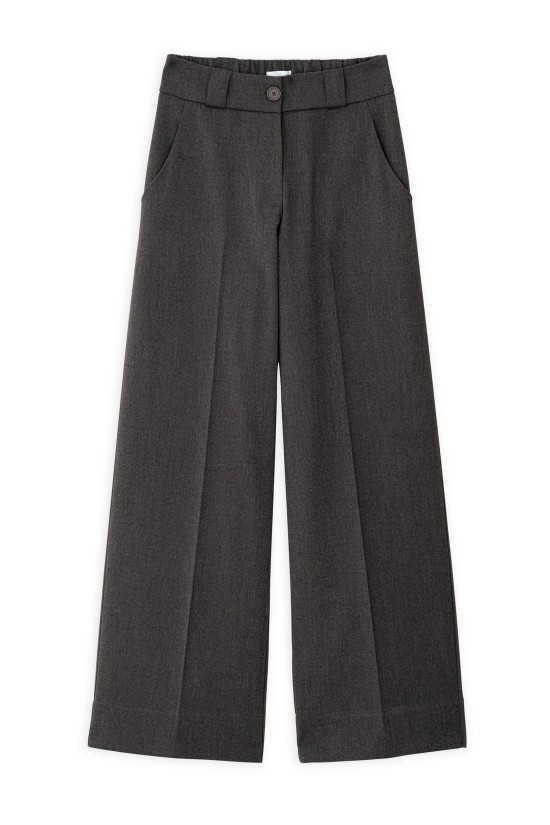 Γυναικείο ψηλόμεσο παντελόνι twill T/R Wide Leg - Philosophy TR44539