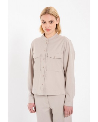 Γυναικείο cropped πουκάμισο twill tr - Philosophy SH77248 Γυναικείο cropped πουκάμισο twill tr - Philosophy SH77248