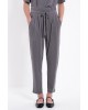 Γυναικείο γκρι rib sandwashed παντελόνι - Philosophy TR44551