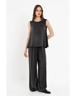 Γυναικεία αμάνικη μπλούζα cupro viscose - Philosophy BL12077