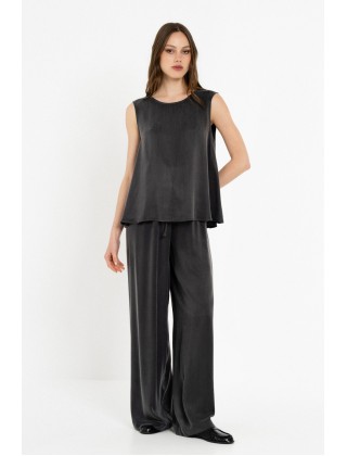 Γυναικεία αμάνικη μπλούζα cupro viscose - Philosophy BL12077