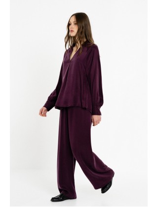 Γυναικεία μακρυμάνικη μπλούζα cupro viscose - Philosophy BL12084