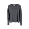 Γυναικεία γκρι μπλούζα satin sandwashed - Philosophy BL12088