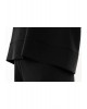 Γυναικεία μαύρη μπλούζα heavy rib - Philosophy BL12079 Γυναικεία μαύρη μπλούζα heavy rib - Philosophy BL12079