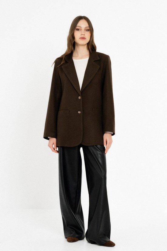 Γυναικείο μάλλινο σακάκι - Philosophy Wool blazer JK88178