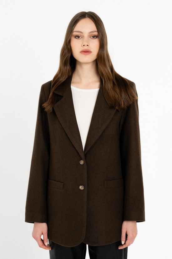 Γυναικείο μάλλινο σακάκι - Philosophy Wool blazer JK88178