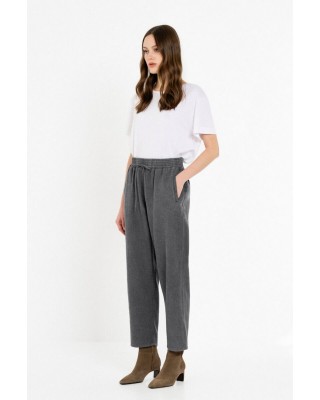 Γυναικείο ανθρακί παντελόνι twill fade out - Philosophy TR44621