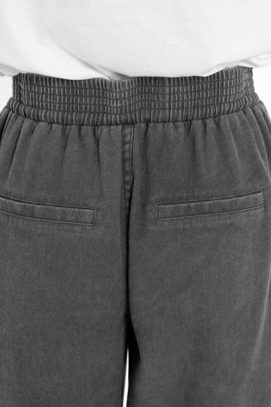 Γυναικείο ανθρακί παντελόνι twill fade out - Philosophy TR44621