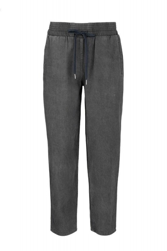 Γυναικείο ανθρακί παντελόνι twill fade out - Philosophy TR44621