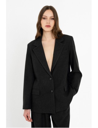 Γυναικείο γκρι blazer heavy T/R - Philosophy JK88175