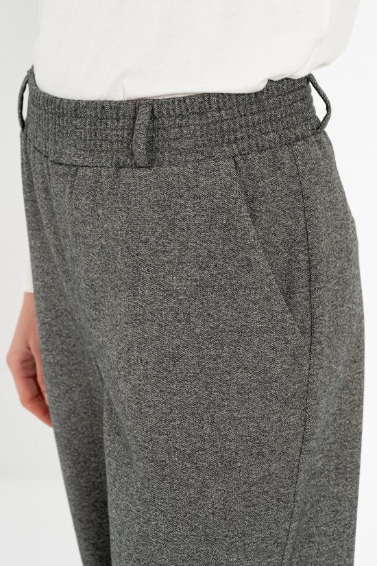 Γυναικείο γκρι παντελόνι jogger heavy T/R - Philosophy TR44623