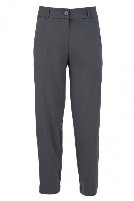 Γυναικείο γκρι παντελόνι satin sandwashed - Philosophy TR44631