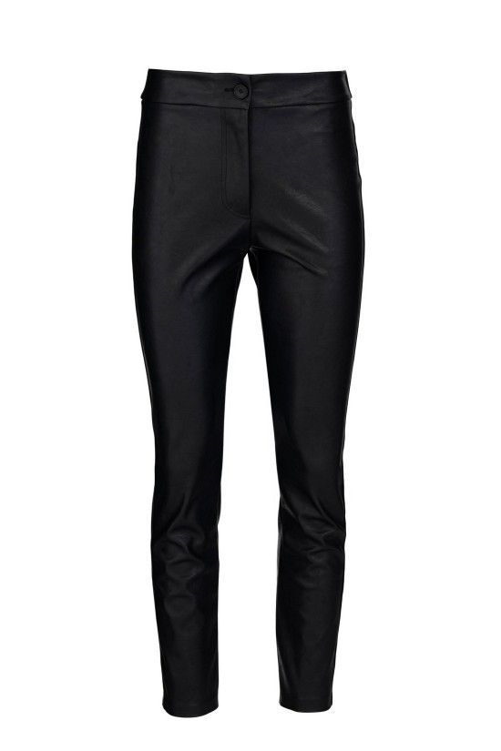 Γυναικείο δερμάτινο παντελόνι slim fit - Philosophy TR44617 Γυναικείο δερμάτινο παντελόνι slim fit - Philosophy TR44617