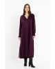 Γυναικείο μακρυμάνικο φόρεμα cupro viscose - Philosophy DR22882 Γυναικείο μακρυμάνικο φόρεμα cupro viscose - Philosophy DR22882