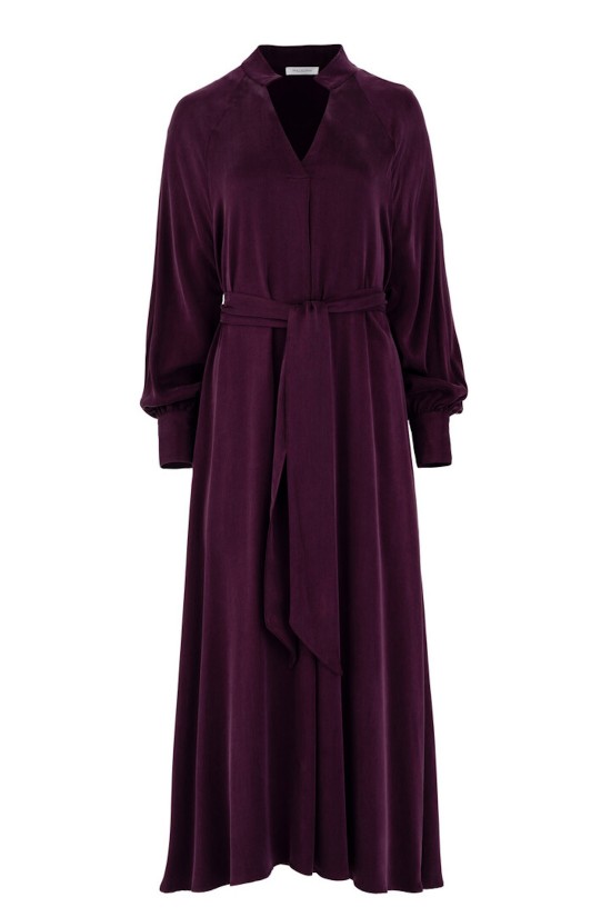Γυναικείο μακρυμάνικο φόρεμα cupro viscose - Philosophy DR22882 Γυναικείο μακρυμάνικο φόρεμα cupro viscose - Philosophy DR22882