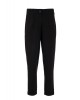 Γυναικείο μαύρο jogger παντελόνι heavy rib - Philosophy TR44615