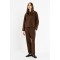 Γυναικείο μαύρο jogger παντελόνι heavy rib - Philosophy TR44615