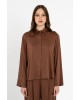 Γυναικείο πουκάμισο satin sandwashed - Philosophy SH77294