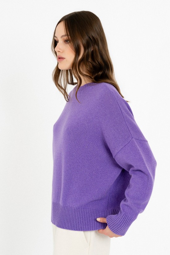 Γυναικείο πουλόβερ cashmere round neck - Philosophy KN55099 Γυναικείο πουλόβερ cashmere round neck - Philosophy KN55099