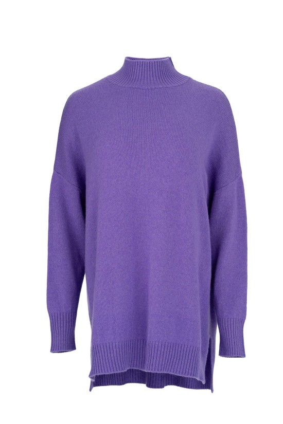 Γυναικείο πουλόβερ cashmere turtleneck long - Philosophy KN55104 Γυναικείο πουλόβερ cashmere turtleneck long - Philosophy KN55104