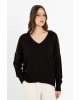Γυναικείο πουλόβερ cashmere V neck - Philosophy KN55101 Γυναικείο πουλόβερ cashmere V neck - Philosophy KN55101