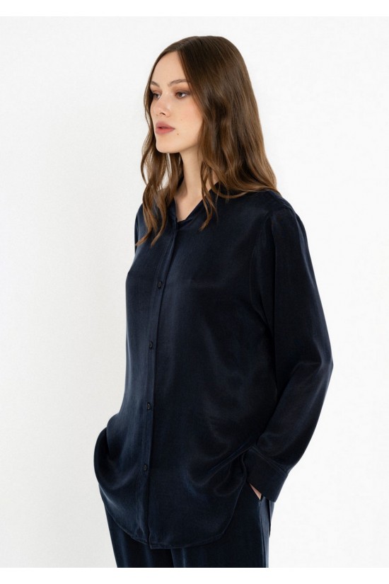 Γυναικείο cupro viscose πουκάμισο - Philosophy SH77288 Γυναικείο cupro viscose πουκάμισο - Philosophy SH77288