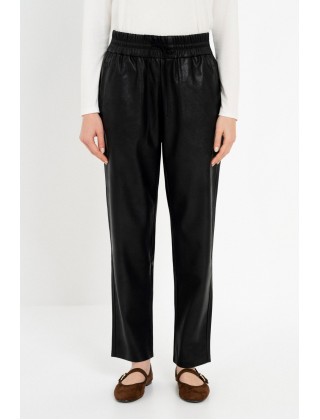 Γυναικείο δερμάτινο παντελόνι jogger - Philosophy TR44377