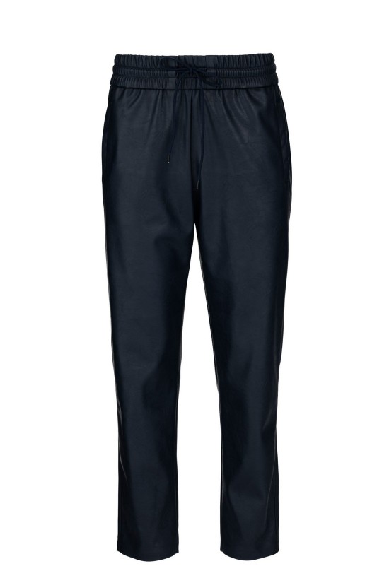Γυναικείο δερμάτινο παντελόνι jogger - Philosophy TR44377