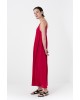 Maxi Satin Fine Strapped Dress - Philosophy DR2691