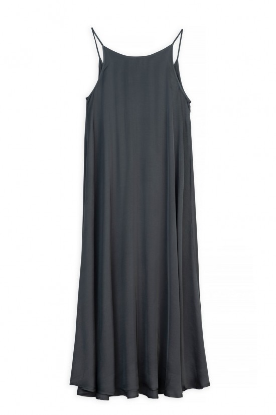 Maxi Satin Fine Strapped Dress - Philosophy DR2691