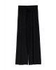 Γυναικεία μαύρη παντελόνα Organic Jersey Wide Leg - Philosophy TR4008