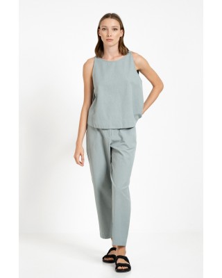 Γυναικείο παντελόνι Cotton Lyocell Barrel - Philosophy TR4465