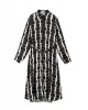 Γυναικείο σατέν midi φόρεμα με print - Philosophy DR2757