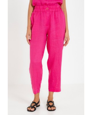 Γυναικείο λινό παντελόνι - Philosophy TR4452