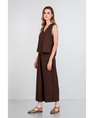 Γυναικεία κρεμ λινή μπλούζα - Philosophy BL1998