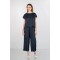Γυναικεία χρυσή σατέν cropped μπλούζα - Philosophy BL1975